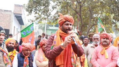 Photo of भाजपा प्रत्याशी राजेश चौधरी का शेरगढ़ क्षेत्र के गांवों में हुआ स्वागत